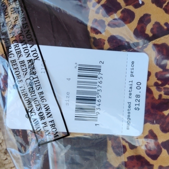 NWT Free People Bennie Animal Print Wide Leg Pants - Picture 11 of 14